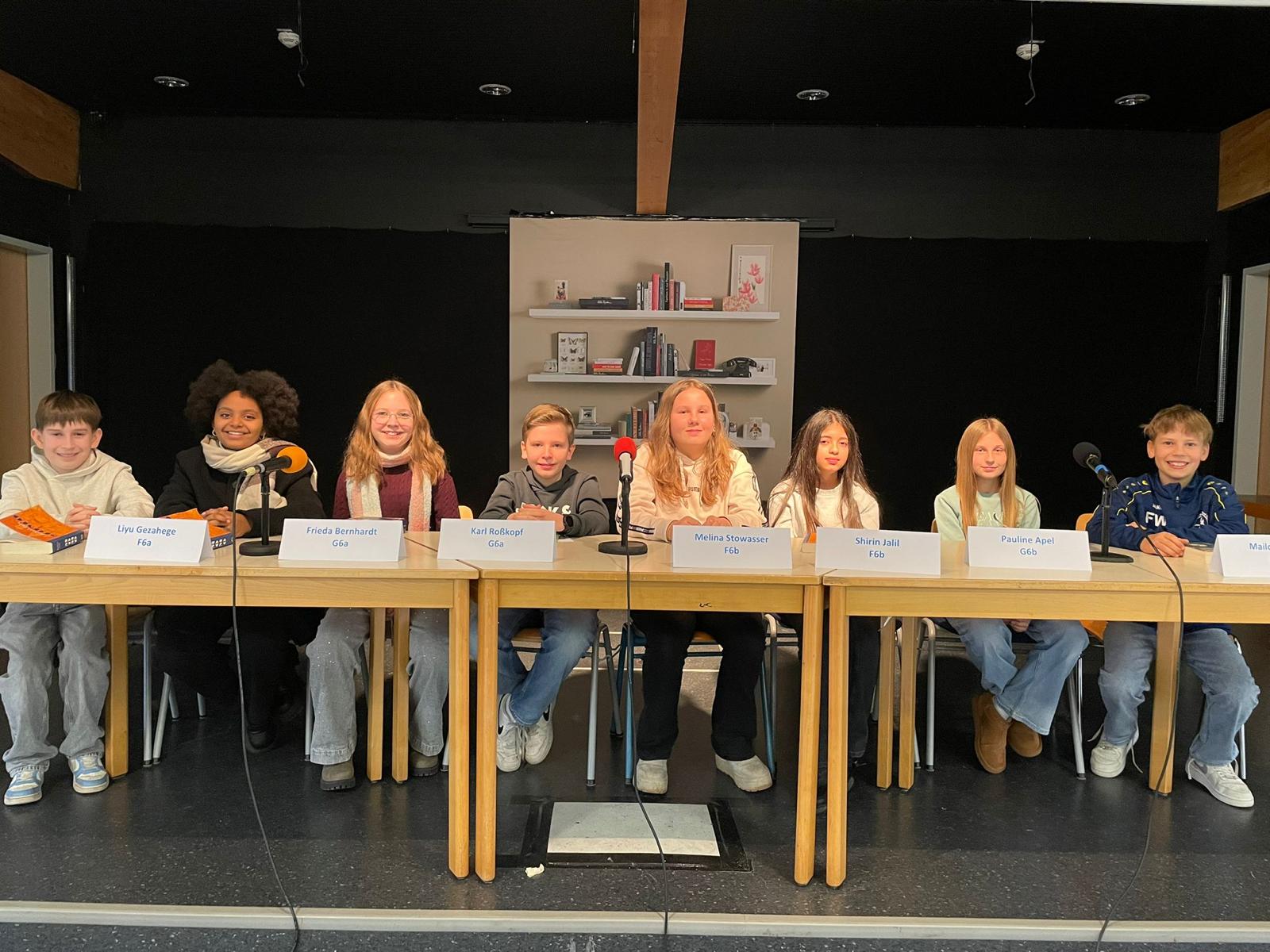 Lesetalente aus dem 6. Jahrgang überzeugen beim Vorlesewettbewerb